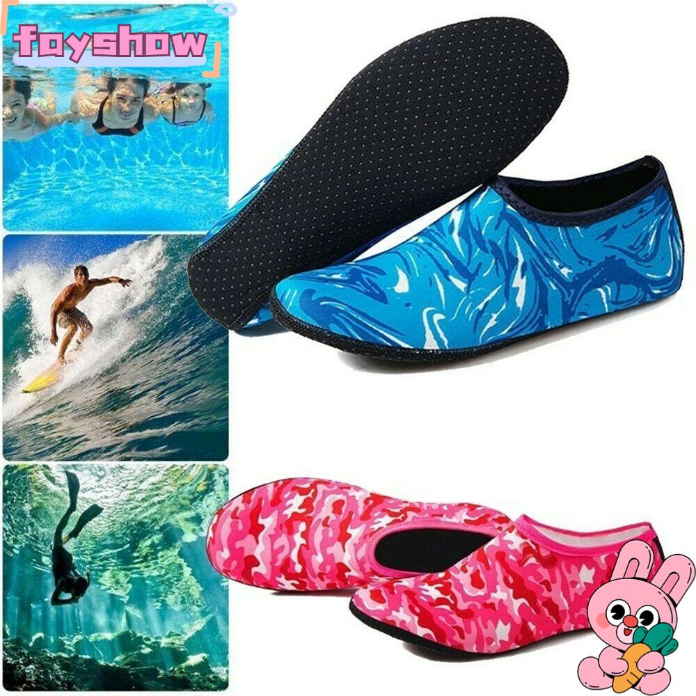 FAY Giày Đi Biển Đế Bằng Chống Trượt Thiết Kế Dễ Thương Cho Bé