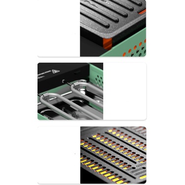 Bếp nướng Thịt BBQ Mint&Black Không Khói, Dễ Vệ Sinh - hàng cao cấp SUPPERDECOR