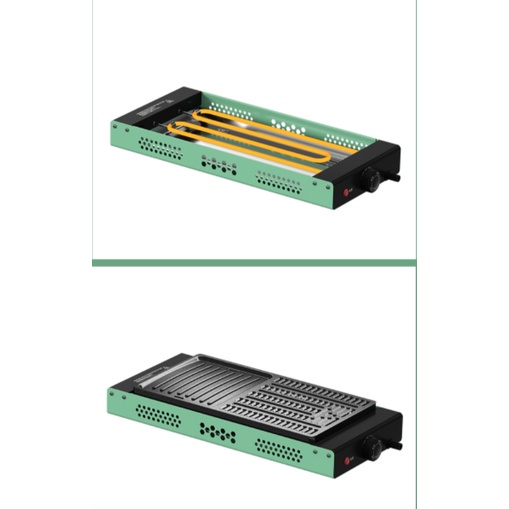 Bếp nướng Thịt BBQ Mint&Black Không Khói, Dễ Vệ Sinh - hàng cao cấp SUPPERDECOR