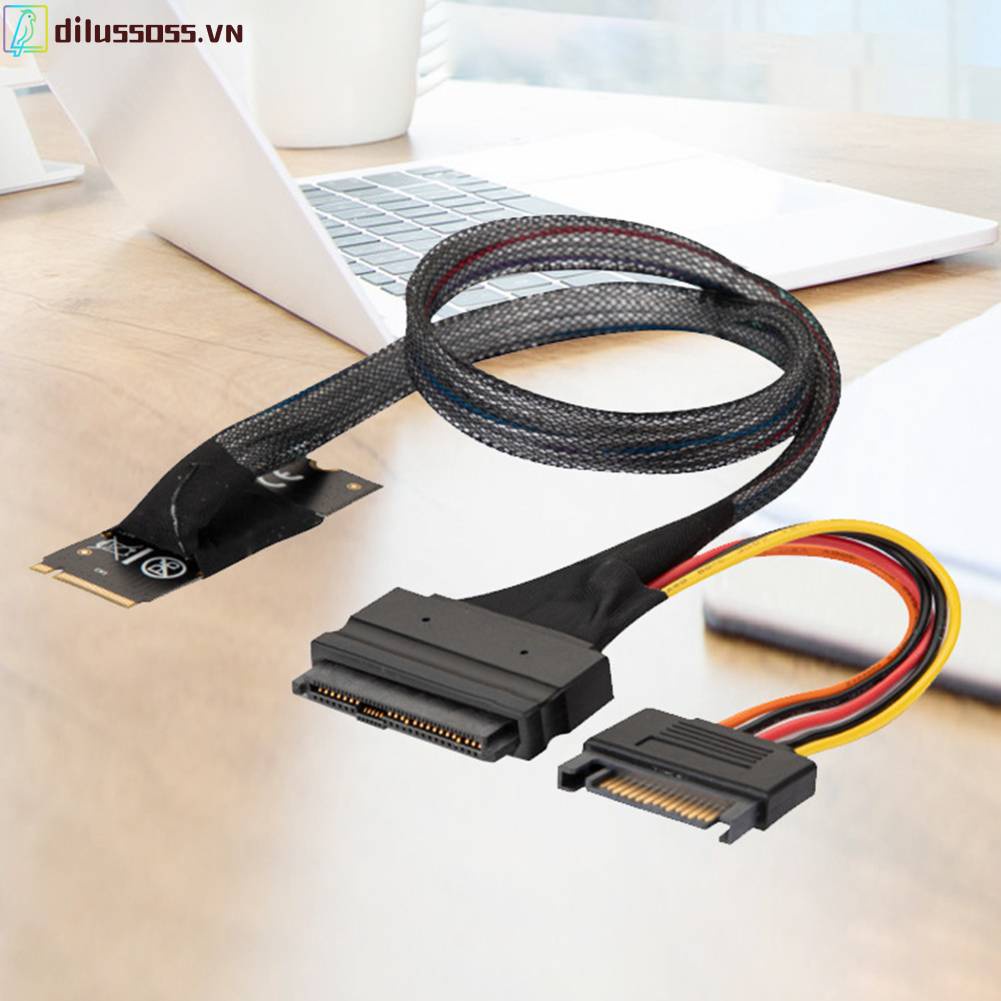 Cáp ChuyểN ĐổI M2TO8639 M.2 M-Key Sang U.2 SFF-8639 Cho 2.5 inch NVMe SSD
