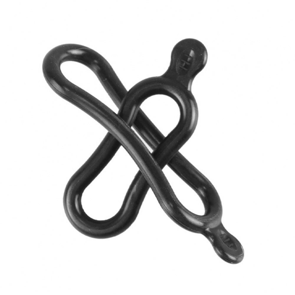 Băng Quấn Cổ Xe Đạp Bằng Silicon Màu Đen Siêu Bền Tiện Dụng