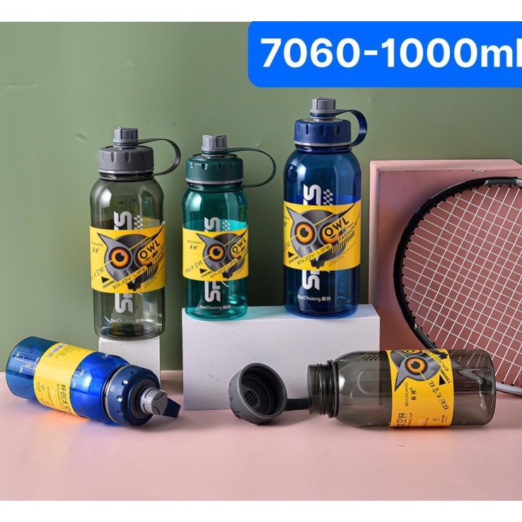 Bình đựng nước thể thao du lịch ngoài trời KM – BC mẫu 2023 dung tích 1 lít-2,5 lít