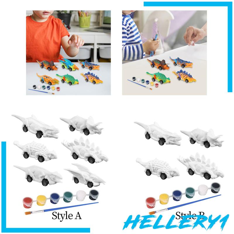 Đồ Chơi Xe Hơi Khủng Long Kéo Lưng Ma Sát Mini DIY Dành Cho Bé Trai