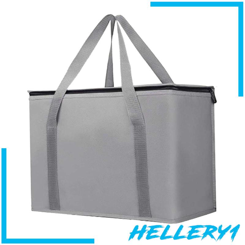 Túi Mua Sắm Cách Nhiệt Bằng Vải Không Dệt Có Khóa Kéo Di Động Đa Ứng Dụng