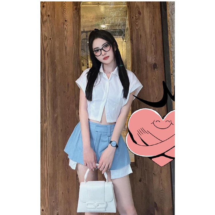 Áo Sơ Mi Ngắn Tay Dáng Rộng Thời Trang Mùa Hè Zara 233615180 3615731 7824711