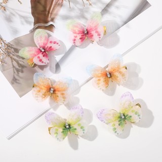 Set 5 / 6 Kẹp Tóc Hình Bướm Dễ Thương Cho Nữ CHLINS