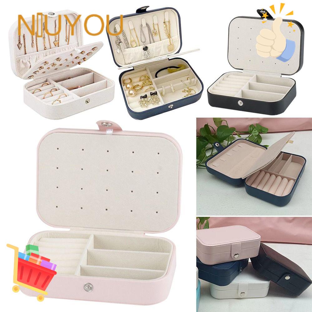 NIUYOU Hộp Đựng Nhẫn Du Lịch Tiện Lợi Ốp