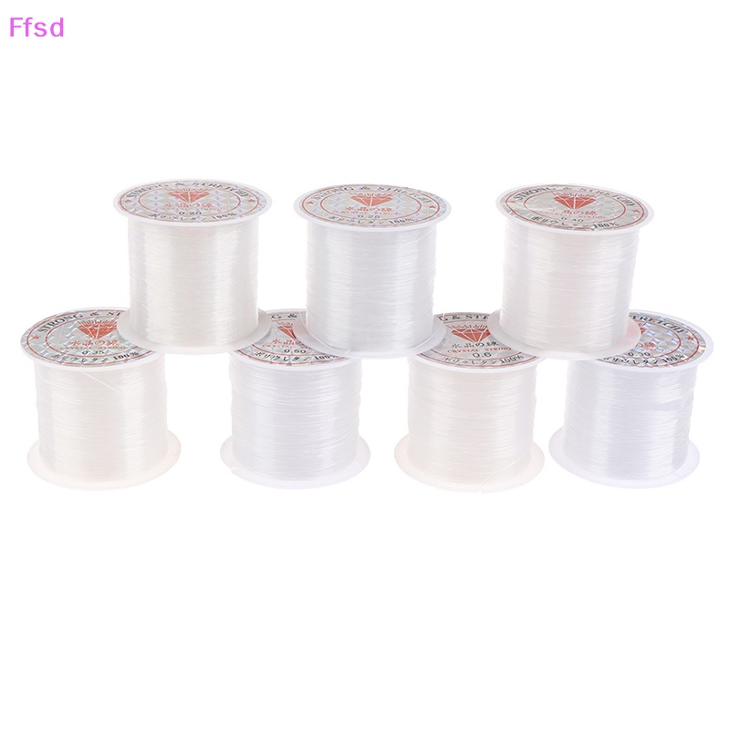 Cuộn Dây Câu Cá Bằng Nilon Trong Suốt Không Đục Lỗ Kích Thước 0.2-0.6mm