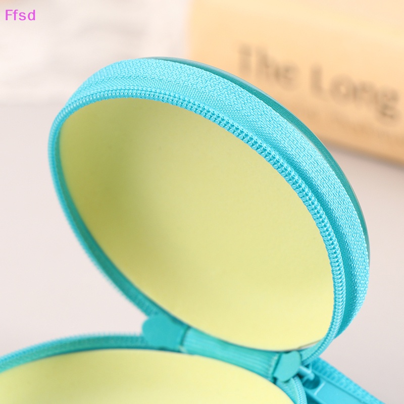 {Ffsd} Ví Đựng Tiền Xu Tròn In Hình Khủng Long Dễ Thương Có Khóa Kéo Cho Nam Và Nữ * Bán Chạy