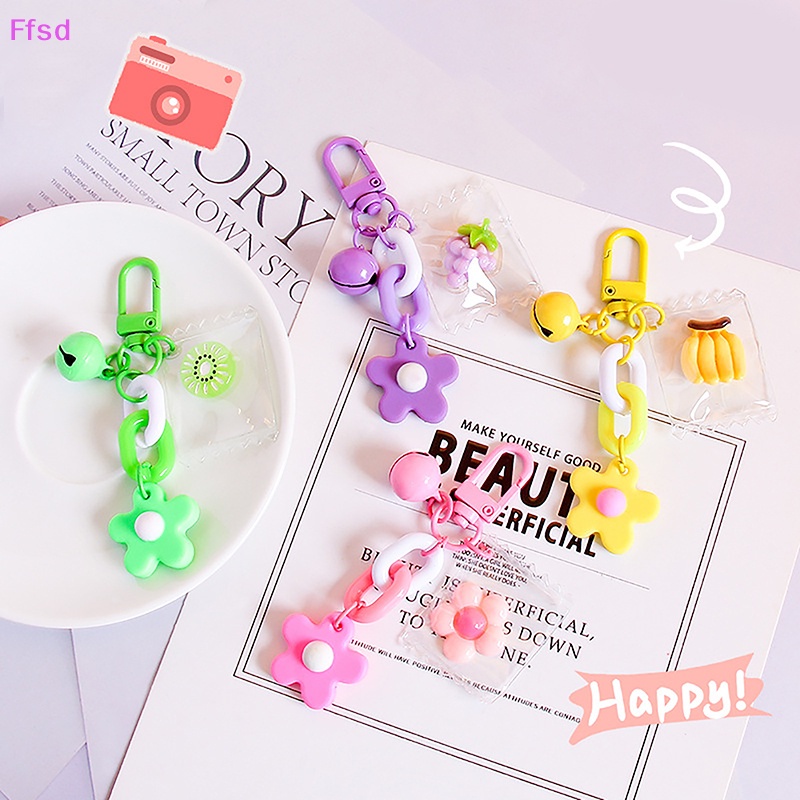 {Ffsd} Móc Điện Thoại Di Động Bằng Resin Hình Hoa Dễ Thương Hữu Ích Sáng Tạo Phong Cách Hàn Quốc Cho Nữ * Hàng Bán Chạy