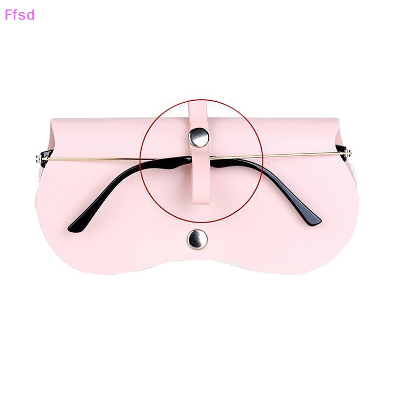 Hộp Đựng Mắt Kính Cận Thị Bằng Da PU In Họa Tiết Hoạt Hình Dễ Thương Thời Trang Cho Nữ