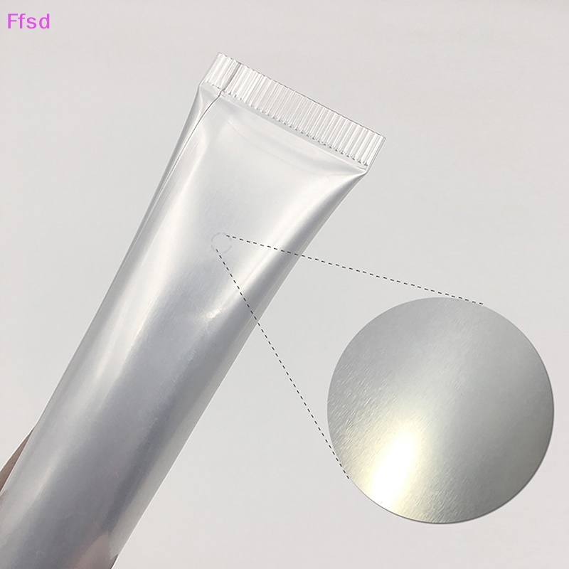 Set 10 Ống Nhựa Rỗng Mềm 20ML 30ML 50ML Đựng Mỹ Phẩm Du Lịch Tiện Dụng