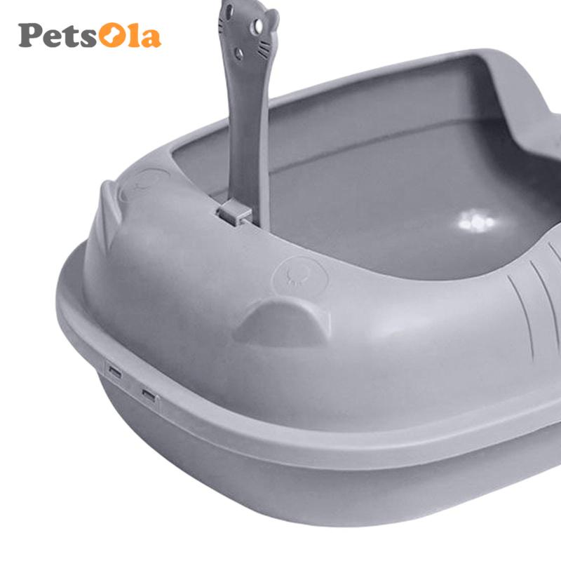 Khay Đựng Cát Vệ Sinh Chống Văng Nước Cho Mèo
