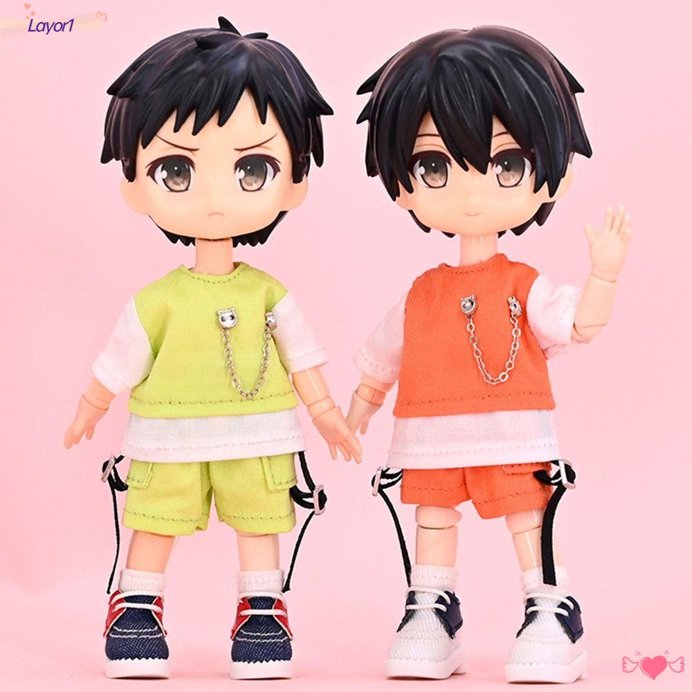 LAYOR1 1 Bộ Quần Áo Thời Trang Chất Lượng Cao Cho Búp Bê 1 / 11OB11