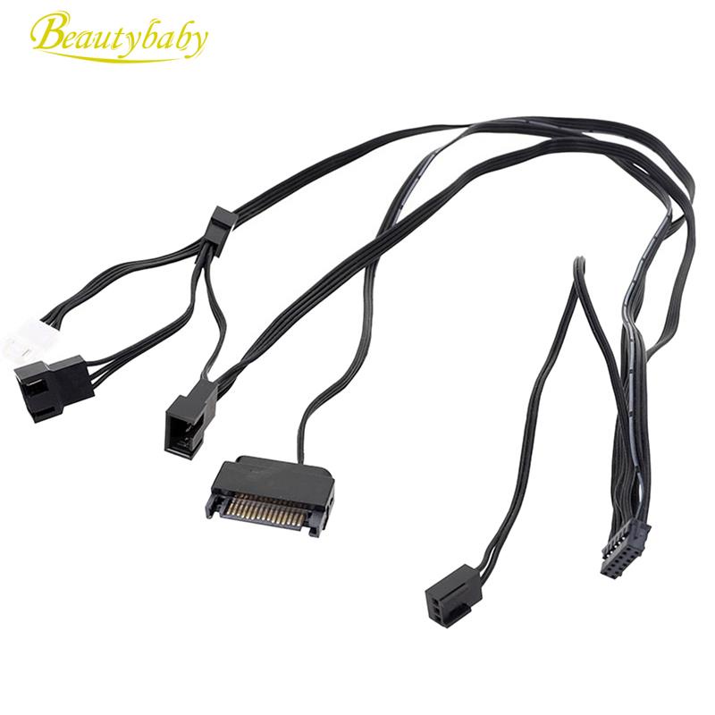 1 Cái 14Pin Làm Mát Nước 14 Chân Cáp Kết Nối Cho NZXT Kraken Z53 Z63 Z73 Nước Làm Mát Dây Cấp Nguồn