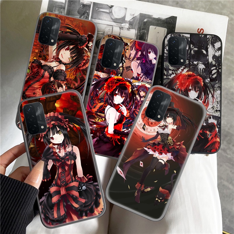Đối với oppo reno 2 2z 2f 3 4 pro 5 lite 5k pro plus 5g ốp lưng mềm y234 gambar kurumi tokisaki
