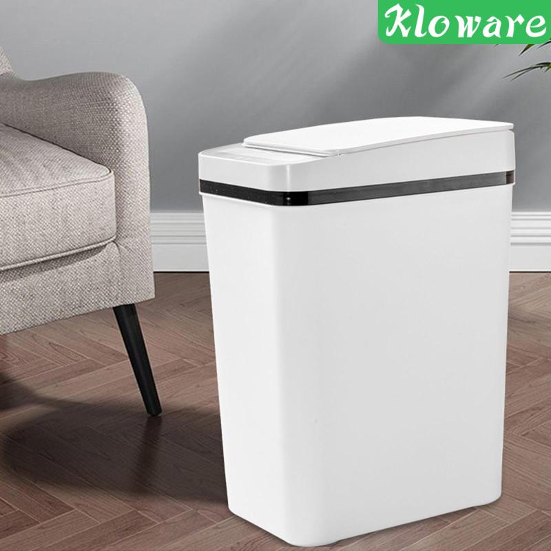 Thùng Rác Thông Minh Dung Tích Lớn 12L Có Nắp Tiện Dụng Cho Nhà Tắm / Văn Phòng