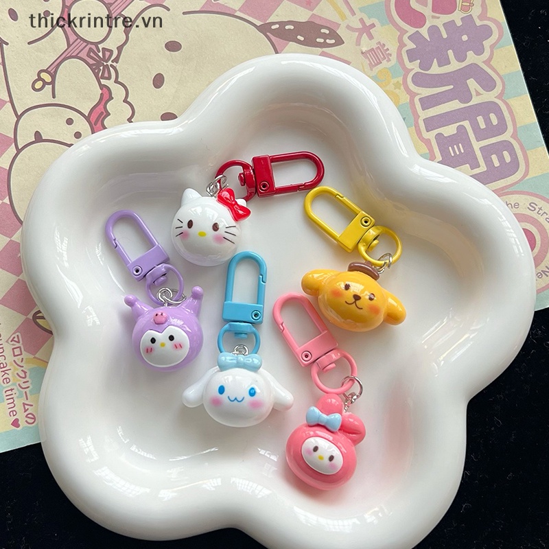 Móc Chìa Khóa Hình Búp Bê Anime Mini Dễ Thương Dùng Làm Quà Tặng Sinh Nhật / Giáng Sinh