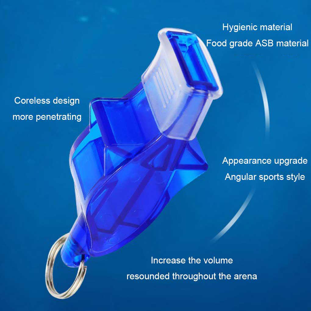 (runbu) Còi Trọng Tài Nhỏ Gọn Nhiều Màu Sắc Kèm Dây Buộc Thiết Bị Thể Thao Khẩn Cấp