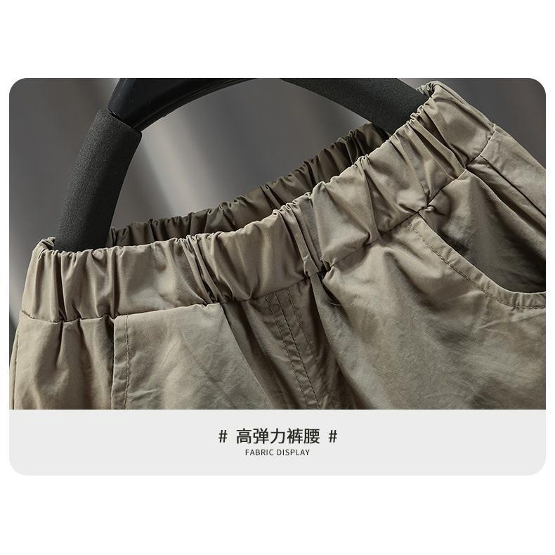 Bộ Áo Sơ Mi + Quần Thời Trang Mùa Hè Phong Cách Hàn Quốc Cho Bé Trai