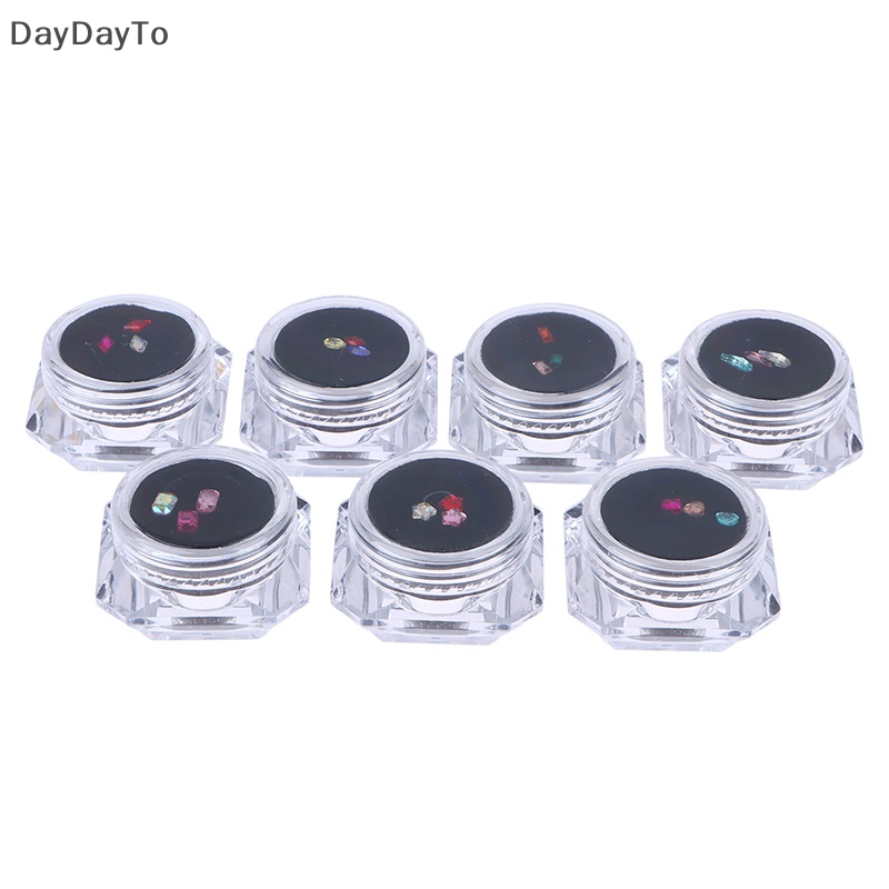 Hộp 3 Phụ Kiện Trang Trí Răng Bằng Acrylic Hình Kim Cương