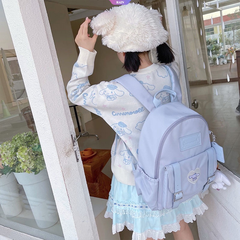 Ba Lô Vải Sanrio My Melody Kuromi Cinnamoroll Đáng Yêu Cho Trẻ Em Đi Học Du Lịch [RAIN]