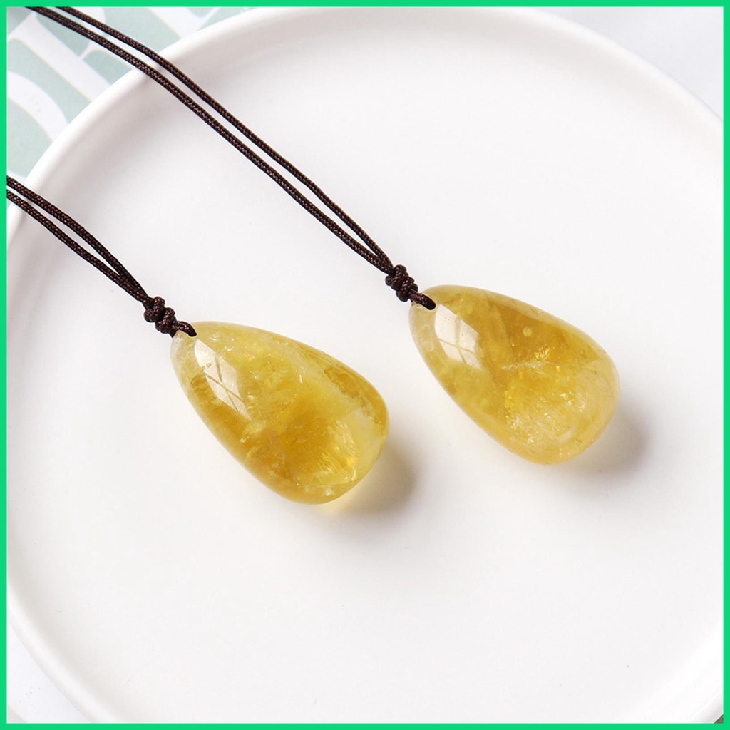 Vòng cổ Mặt Đá Pha Lê Vàng Thời Trang Dành Cho Nữ