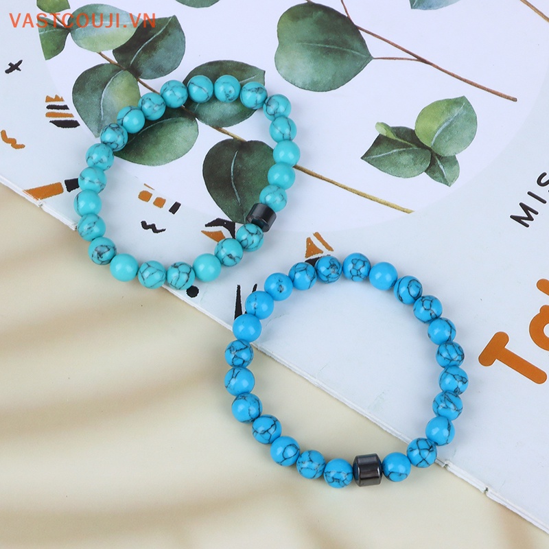 Vòng Tay Chuỗi Hạt Đá Hematite Màu Xanh Lá Phong Cách Phật Giáo Cho Nam Và Nữ