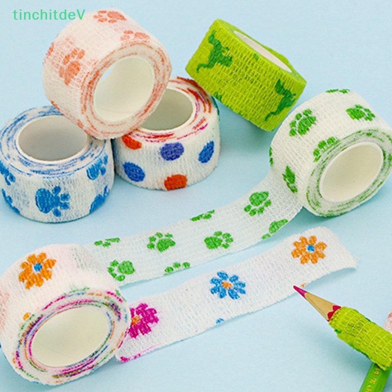 Cuộn Băng Quấn Đầu Gối Co Giãn Tự Dính 4m Hỗ Trợ Chơi Thể Thao