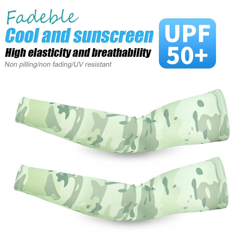 1 Đôi Găng Cánh Tay Chống Nắng Và Tia UV Thoáng Khí Dành Cho Nam Lái