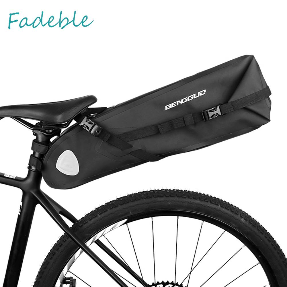 Túi Đựng Đồ Gắn Yên Sau Xe Đạp Leo Núi Gấp Gọn Dung Tích Lớn 10L