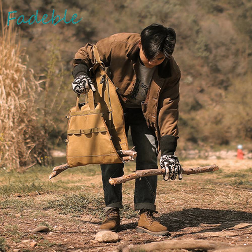 Túi Đựng Củi / Gỗ Sức Chứa Lớn Tiện Dụng Khi Đi Cắm Trại