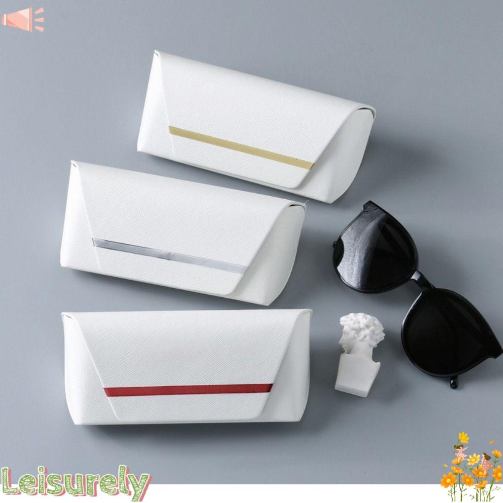 LEILY Ốp Kính Đọc Sách Bằng Da PU Cho Nam