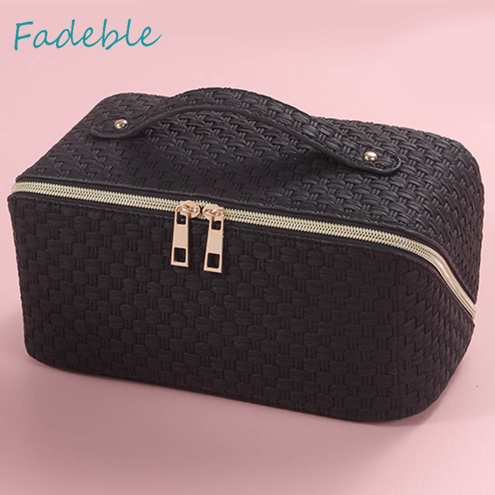 Túi Đựng Mỹ Phẩm Đa Năng Có Khóa Kéo Tiện Dụng Cho Nữ