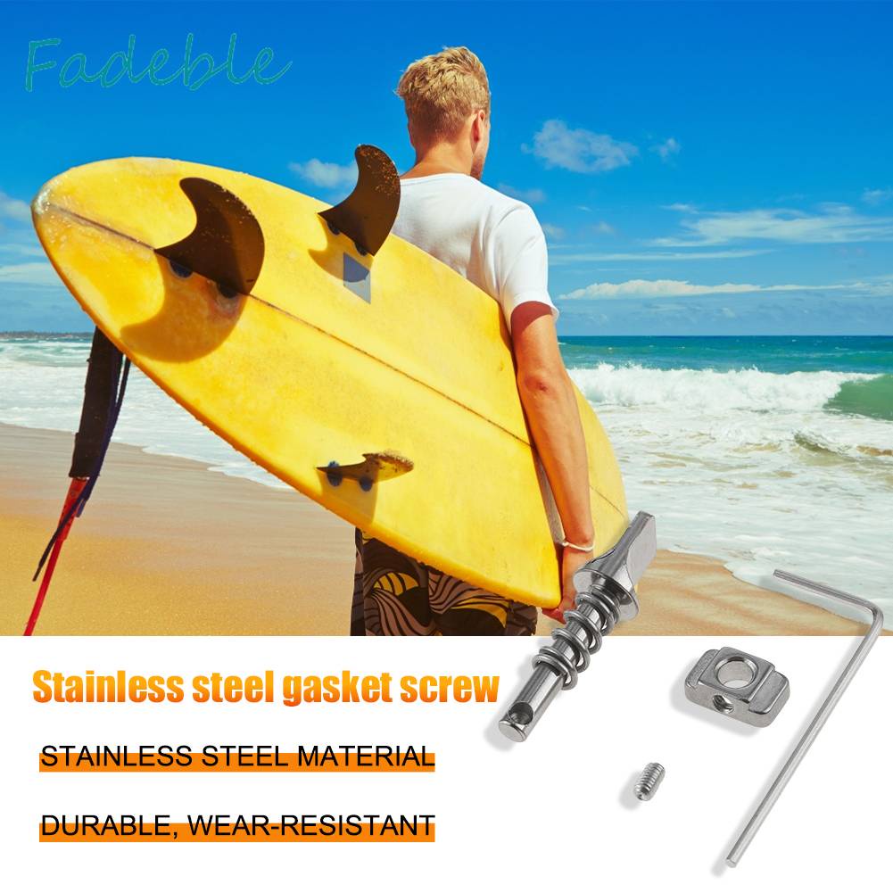 Bộ Ốc Vít Cố Định Tấm Ván Lướt Sóng Bằng Inox Chuyên Dụng