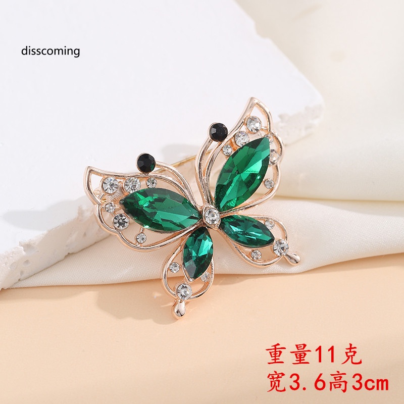 Áo Khoác SL SL Kiểu Dáng Trẻ Trung Năng Động| Ghim Cài Áo Hình Bướm Đính Đá Zircon Thời Trang Cao Cấp