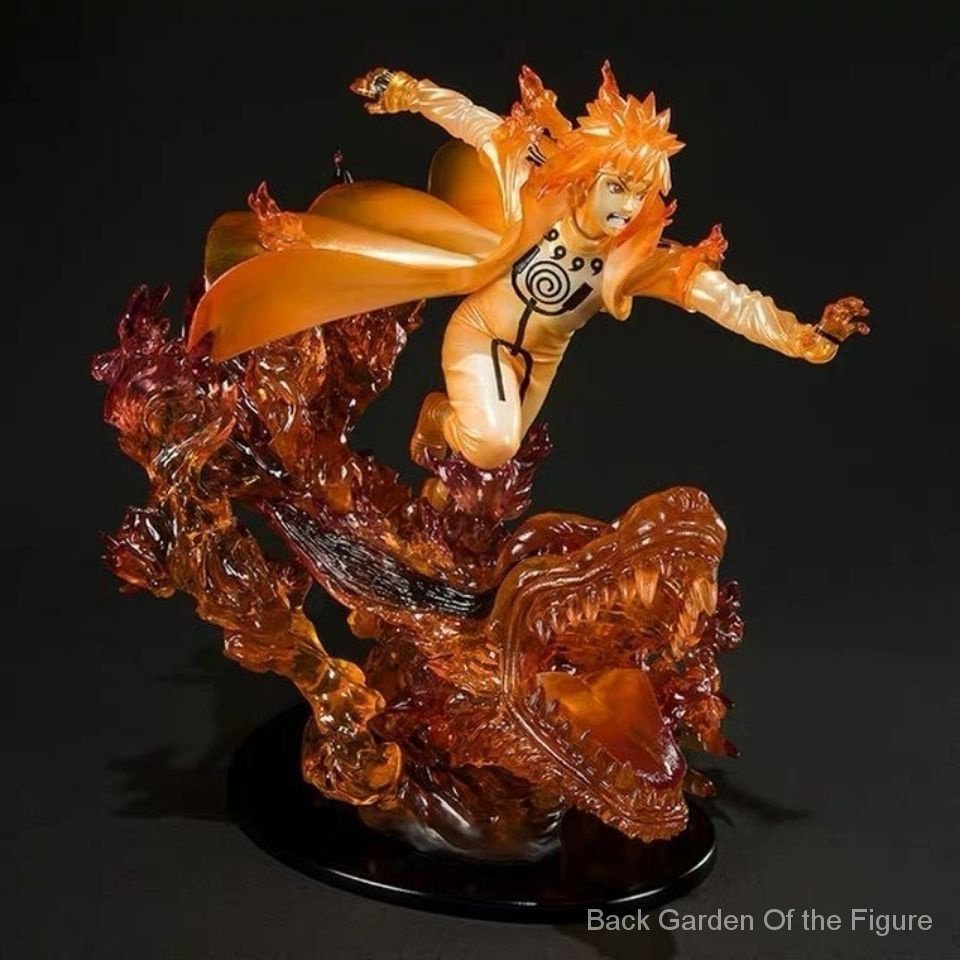 Mô Hình Nhân Vật Naruto Và Ngọn Lửa Cỡ Lớn Trang Trí