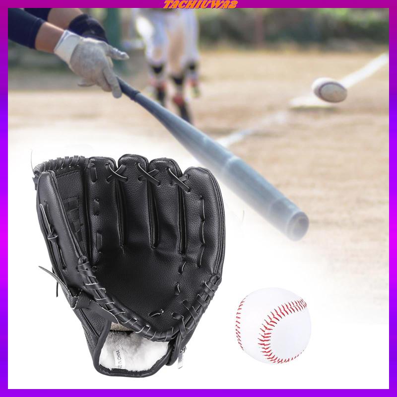 Găng Tay Bóng Chày Trái Và Bóng Lông Mềm Mại Thoải Mái Chắc Chắn Dành Cho Trẻ Em Và Người Lớn