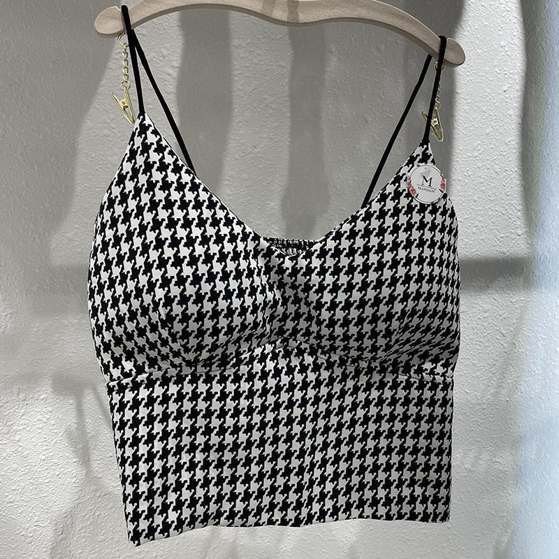 Áo Ngực Hai Dây In Họa Tiết Ngựa Vằn Thời Trang Mới 2023 Cho Nữ