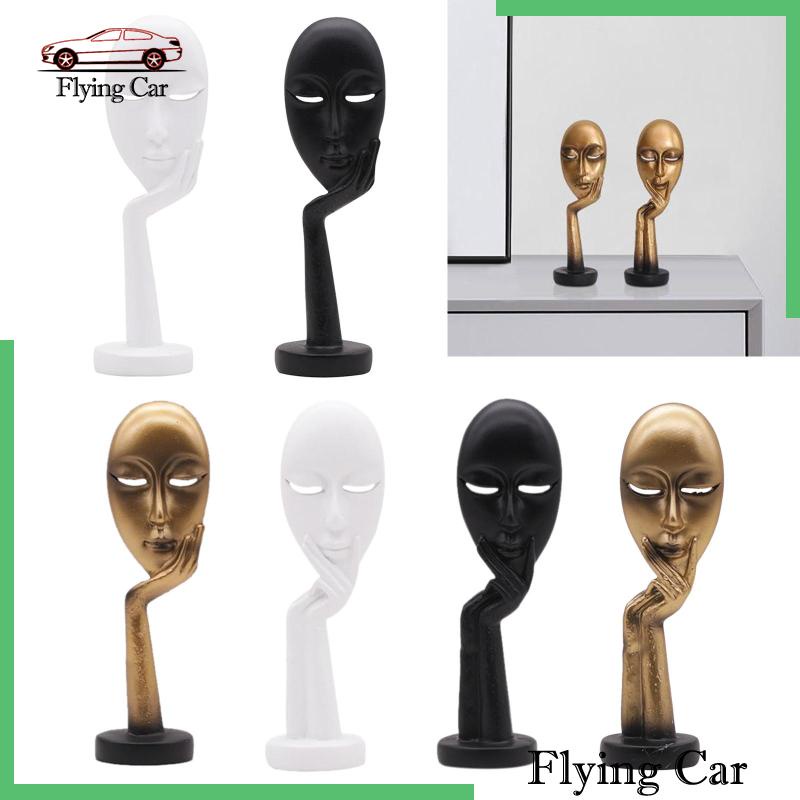 Mô Hình Tượng Người Đàn Ông Suy Nghĩ Bằng Nhựa Resin Thủ Công Trang Trí Nhà Cửa