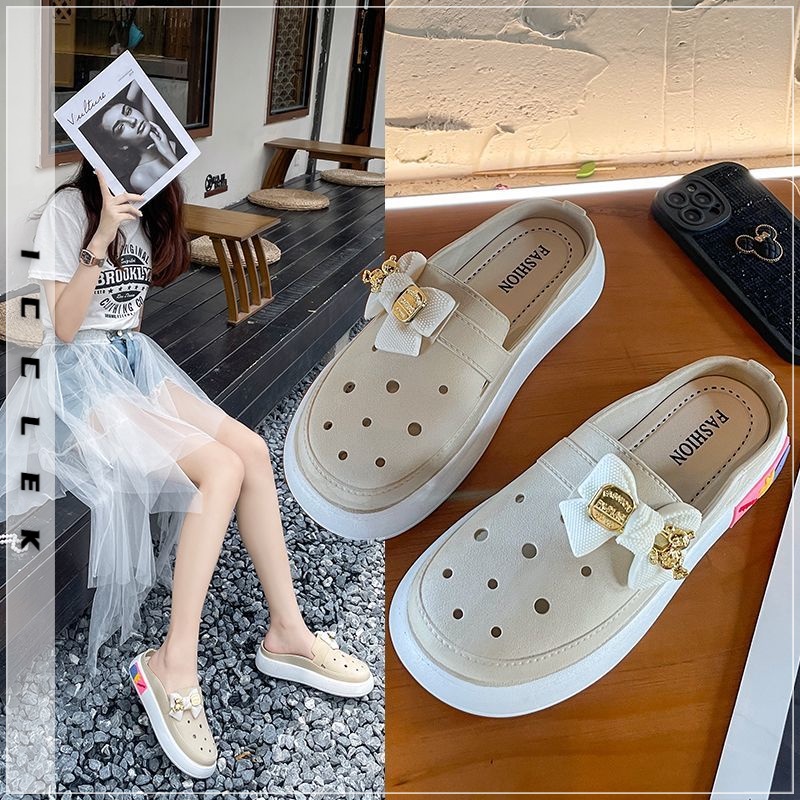 Dép bánh mì ICCLEK 29zDDX070502 B28G0SM 37Z230910 thoải mái thời trang sang chảnh