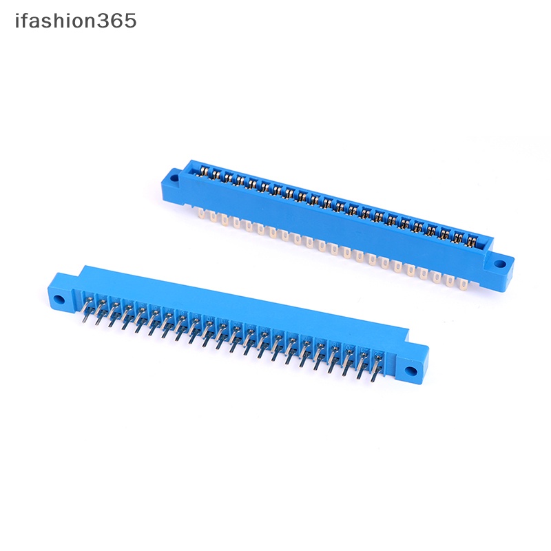 1x Đầu Nối Thẻ PCB Hai Đầu 2 X 22 Pin 44 Pin 3.96mm Màu Vàng