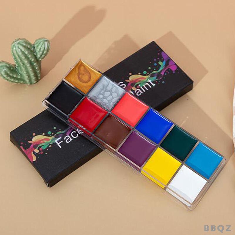 Bảng Màu Vẽ Cơ Thể Hóa Trang Halloween Độc Đáo