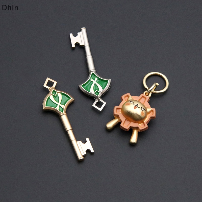 [Dhin] Mặt Dây Chuyền Chìa Khóa Màu Vàng / Bạc Chính Hãng Cho Văn Phòng God Discipline