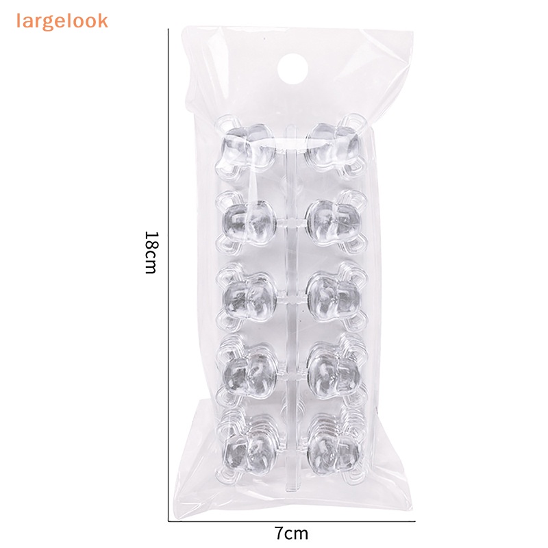 Giá Đỡ Trưng Bày Móng Tay Giả Acrylic Trong Suốt 50 / 60 Màu