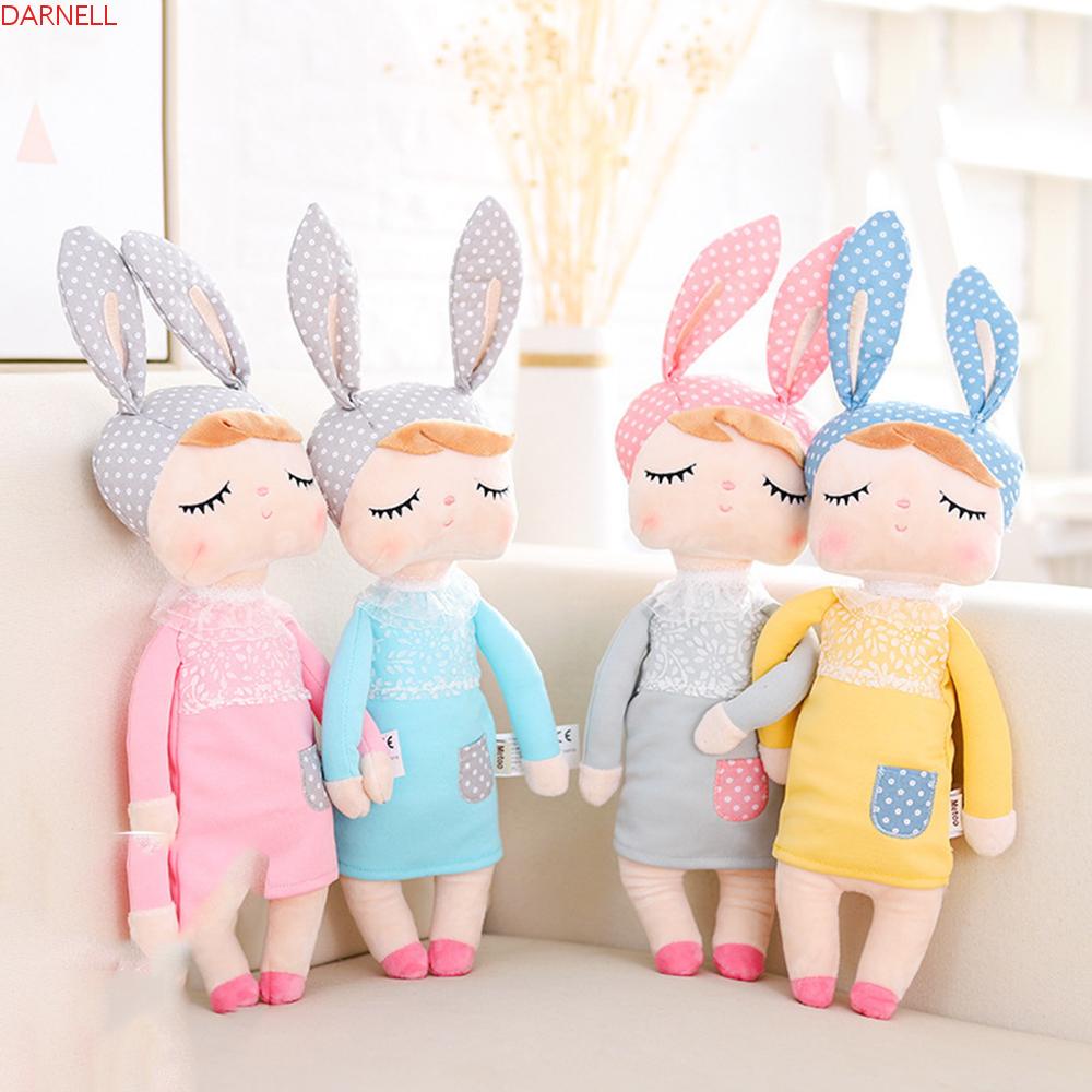 DARNELL Thỏ Nhồi Bông Dễ Thương Thời Trang Đang Ngủ