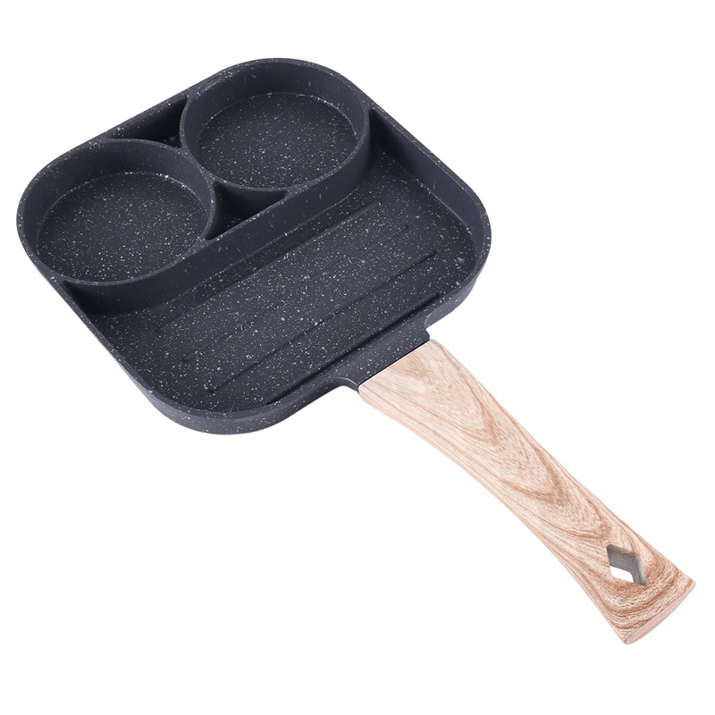 Chảo Chiên Trứng 2 Lỗ Chống Dính Tiện Lợi