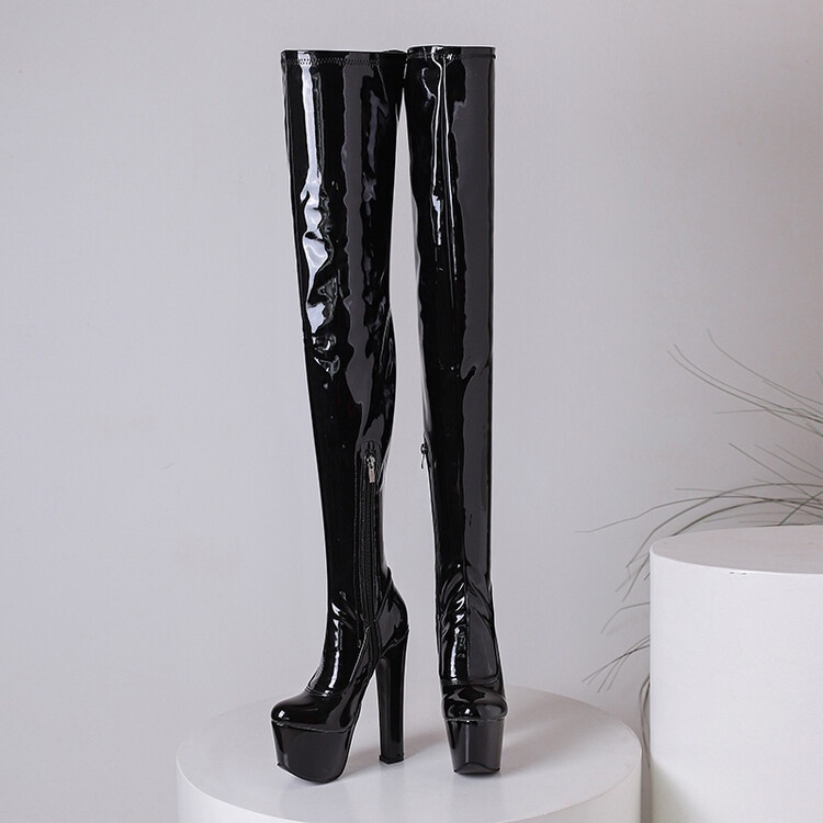 Bốt Cao Gót 17cm Cỡ 35-46 Phong Cách Mới 2023 Cho Nữ