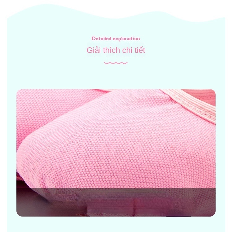 Giày Khiêu Vũ Trẻ Em Không Ren Trong Nhà Đế Mềm Ballet Người Lớn Thực Hành Giày Khiêu Vũ Giày Yoga Mèo Vuốt Giày Nữ-DX