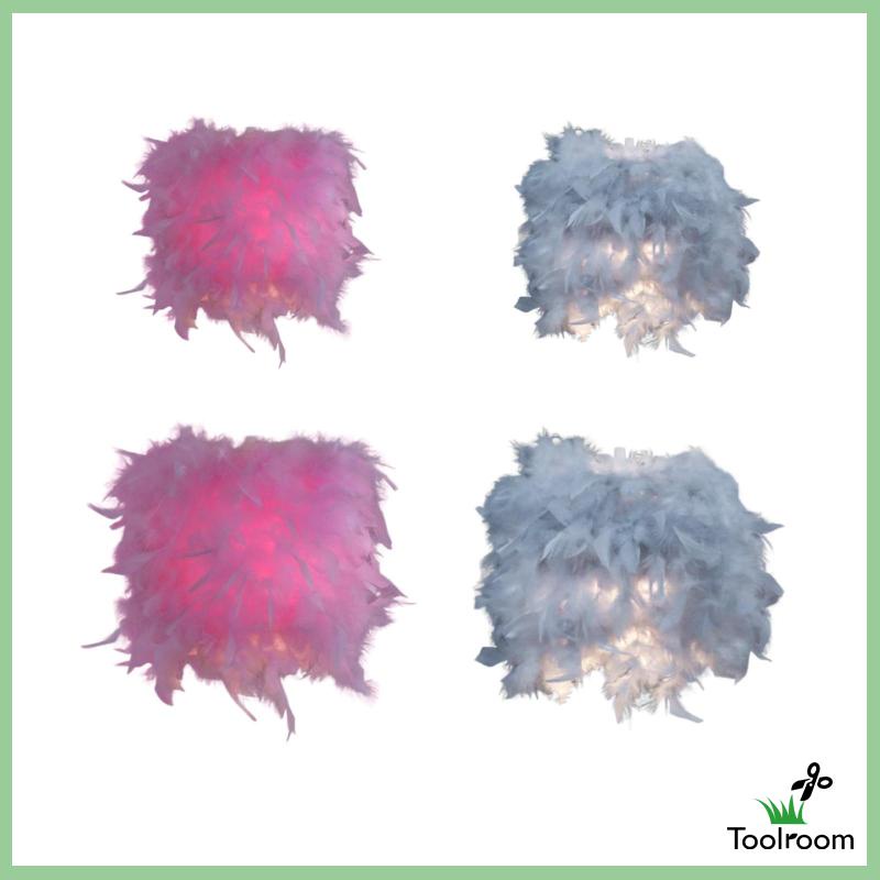 Vỏ Bọc Đèn Trần Hình Lông Vũ Trang Trí Phòng Khách / Tiệc Tùng